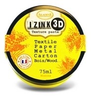 IZINK by Aladine 3D Texture Paste - MIMOSA