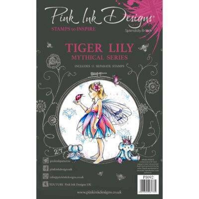 Pink Ink Designs A5 Stamp - TIGER LILY