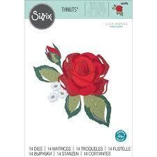 Sizzix Thinlits Die - 664496 14PK - LAYERED ROSE