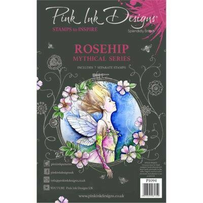 Pink Ink Designs A5 Stamp - ROSEHIP