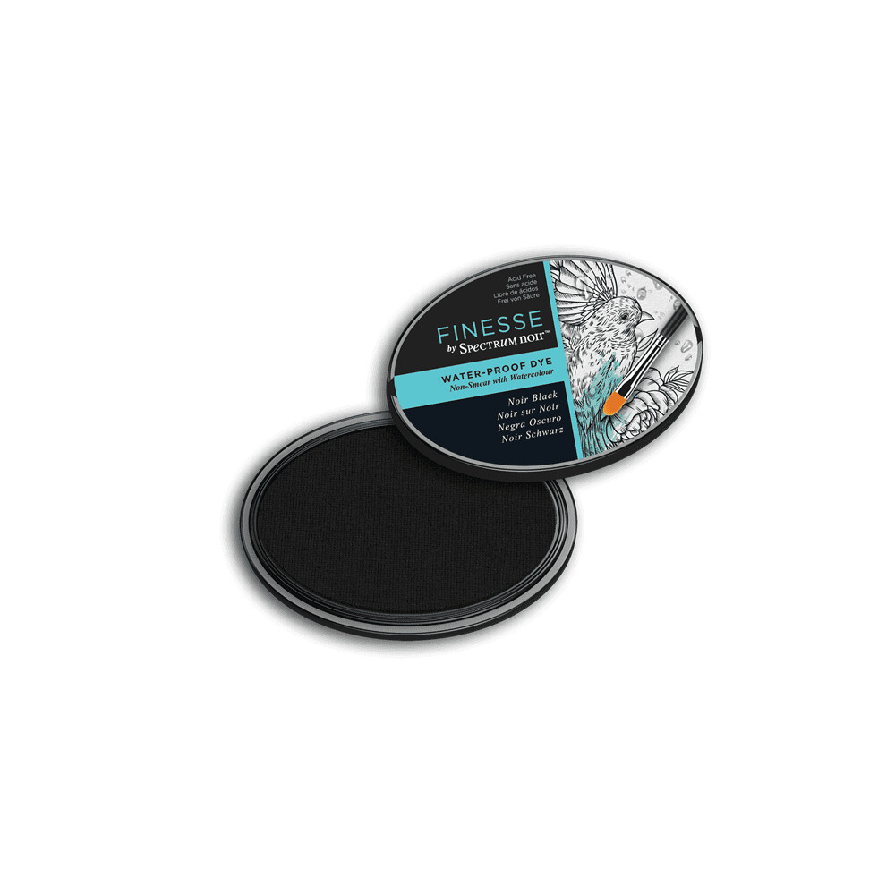 Spectrum Noir NEW Finesse Water Proof Ink Pad - BLACK
