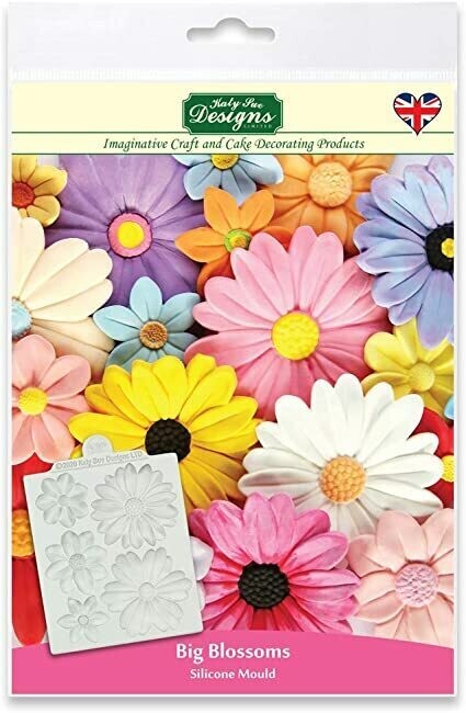 Katy Sue Designs Mould - BIG BLOSSOMS