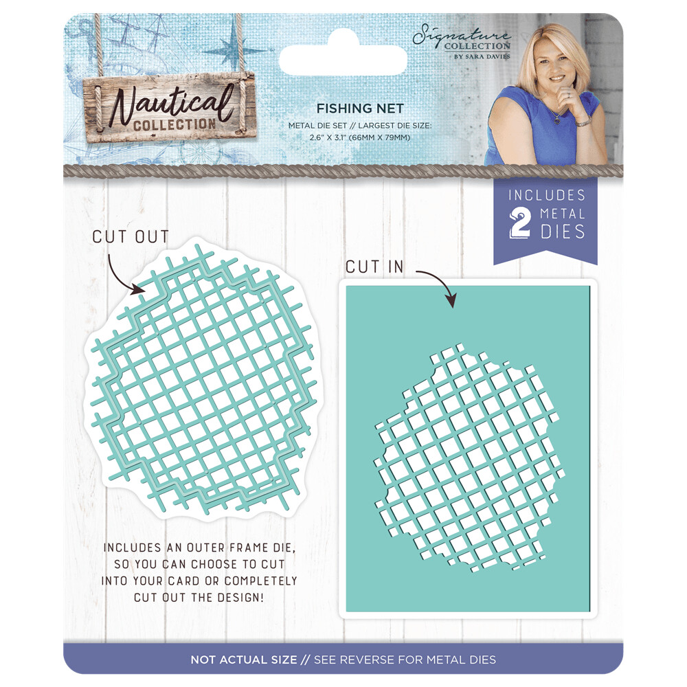 Signature Collection - Nautical - Die set FISHING NET