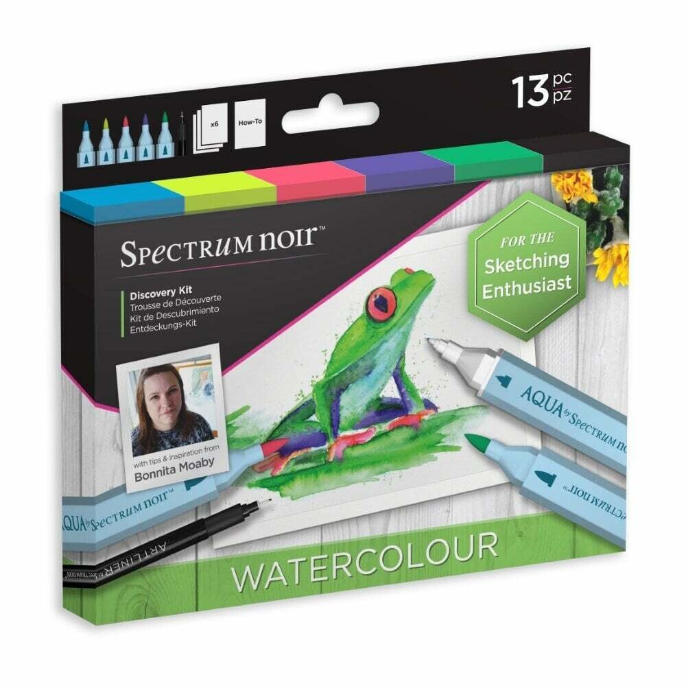 Spectrum Noir Discovery Kits - WATERCOLOUR