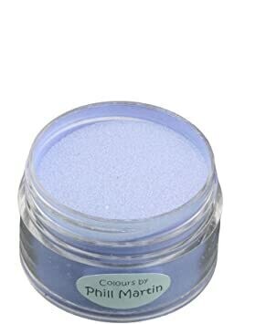 Cosmic Shimmer Embossing powder - Phil Martin - GRACEFUL BLUE Lustre
