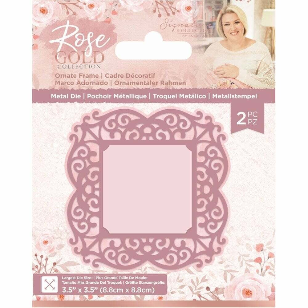 Sara Signature ROSE GOLD Collection Die- DECORATIVE FRAME