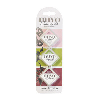 NUVO Diamond Hybrid Ink Pad - ROSE GARDEN