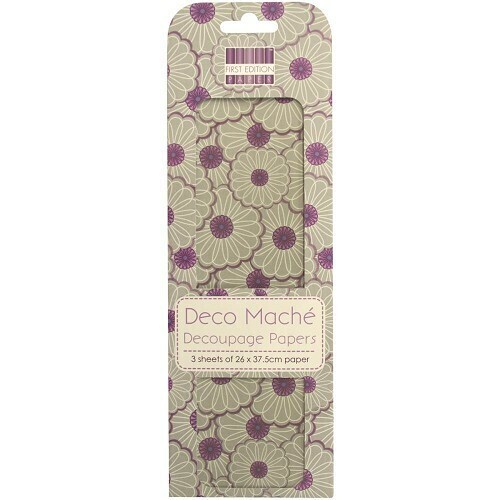 Decopage Craft Papers FULL BLOOM