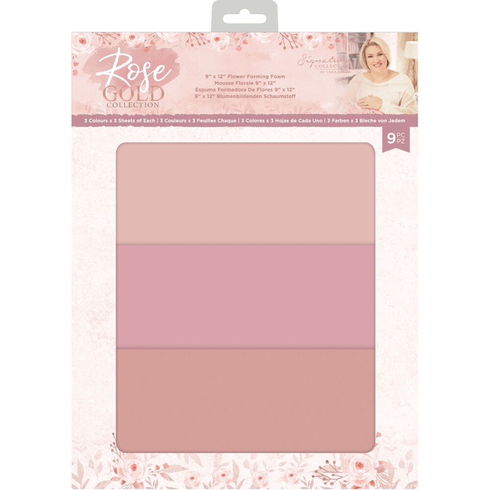 Sara Signature ROSE GOLD Collection FLOWER FORMING FOAM Pack  **Back In Stock Soon**