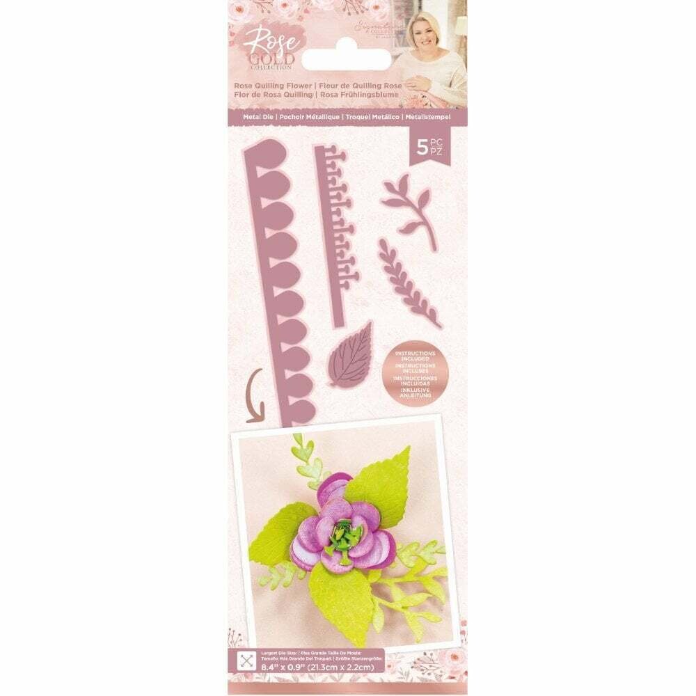 Sara Signature ROSE GOLD Collection ROSE QUILLING Die