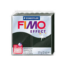 Fimo Effect Clay - PEARL BLACK 907