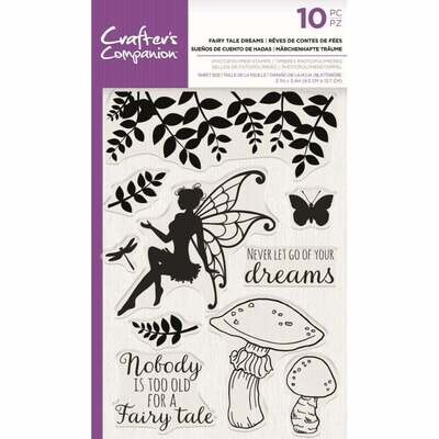 Crafter's Companion Stamps - FAIRY TALE DREAMS