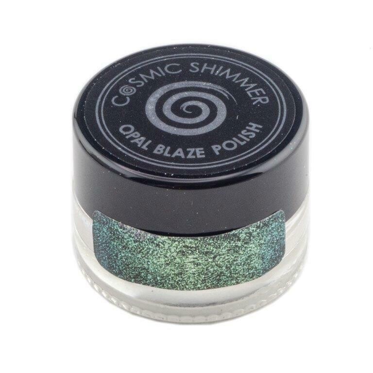 Cosmic Shimmer - Opal Blaze Polish - GILDED AVOCADO