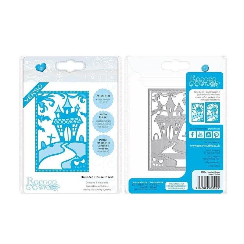 Tonic Rococo Die Set HAUNTED HOUSE INSERT