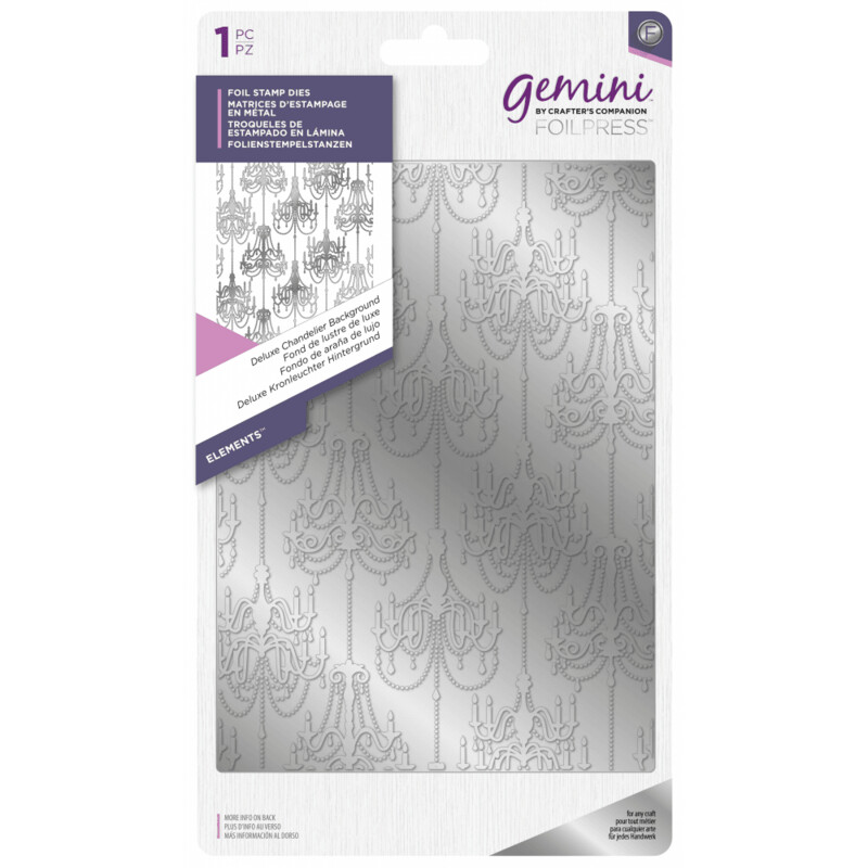 GEMINI Foil Stamp - DELUXE CHANDELIER  **Reduced**