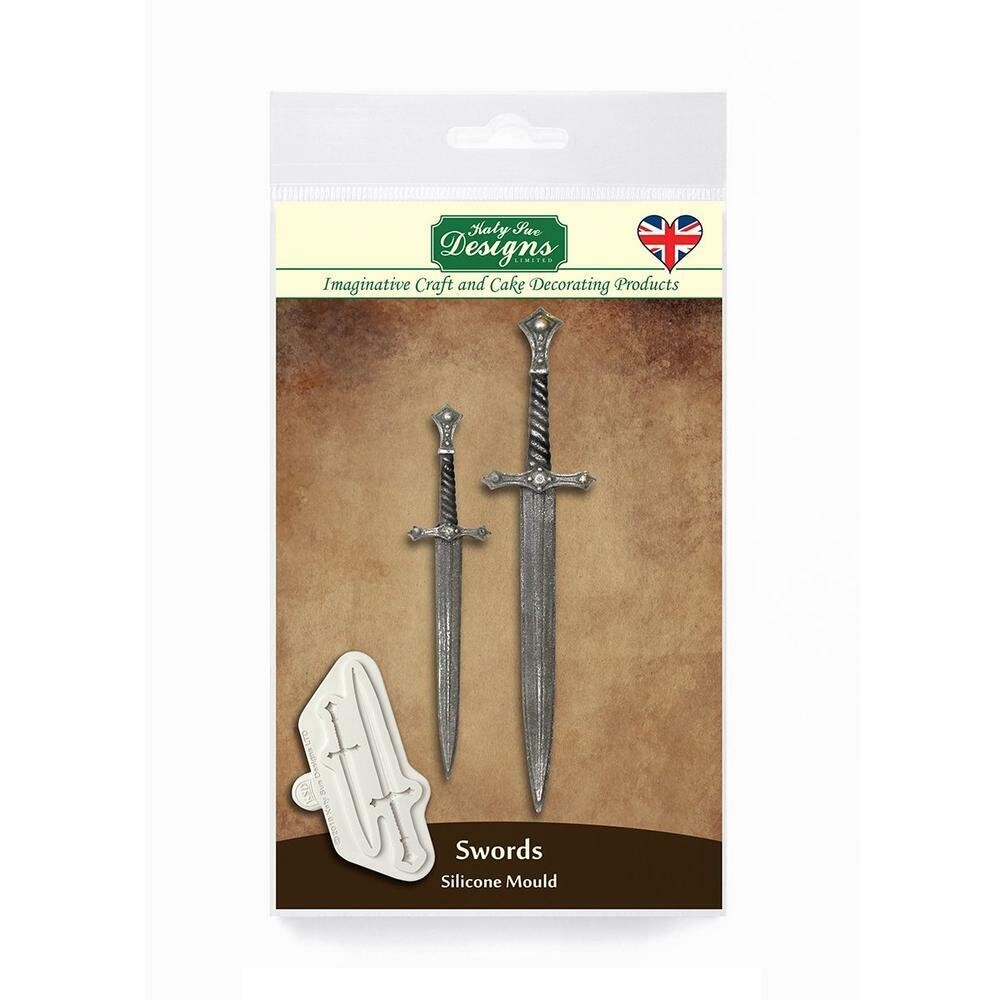 Katy Sue Designs Mould - SWORDS