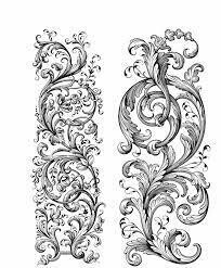 Stampers Anonymous Stamp set - BAROQUE by Tim Holtz