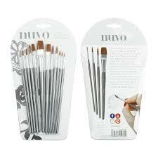 NUVO Tools - Paint Brush Set of 12