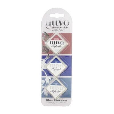 NUVO Diamond Hybrid Ink Pad - BLUE BLOSSOM