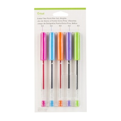 Cricut Explore Colour Fine Point Pen Set - BRIGHTS  **In Stock**