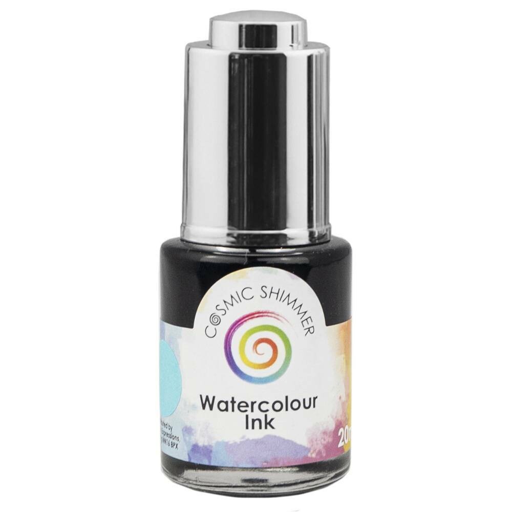 Cosmic Shimmer Watercolour Ink 20ml - PEACOCK TEAL