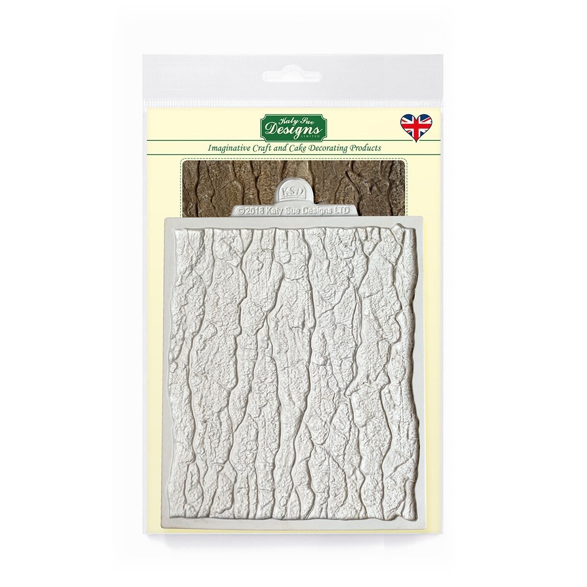 Katy Sue Designs Mould - CONTINUOUS TREE BARK