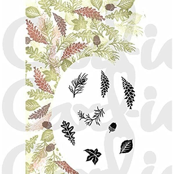 Card-io Majestix Stamp set - AUTUMN WREATH