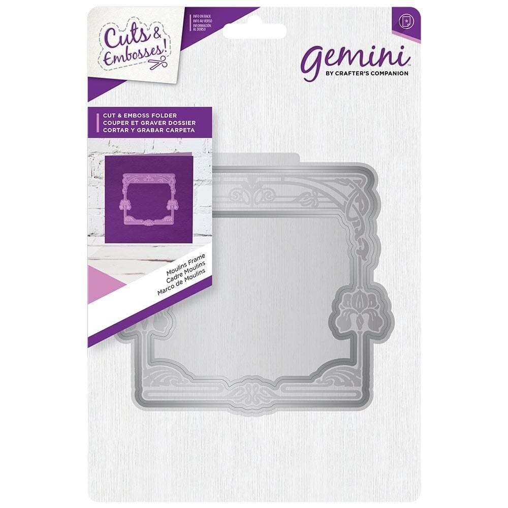 Crafter&#39;s Companion Cut &amp; Emboss Folder - MOULINS FRAME