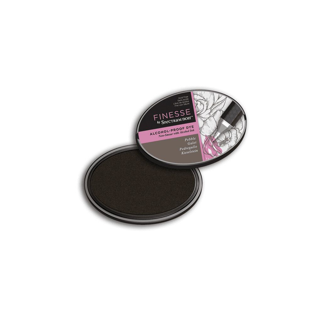 Spectrum Noir NEW Finesse Alcohol Proof Ink Pad - PEBBLE