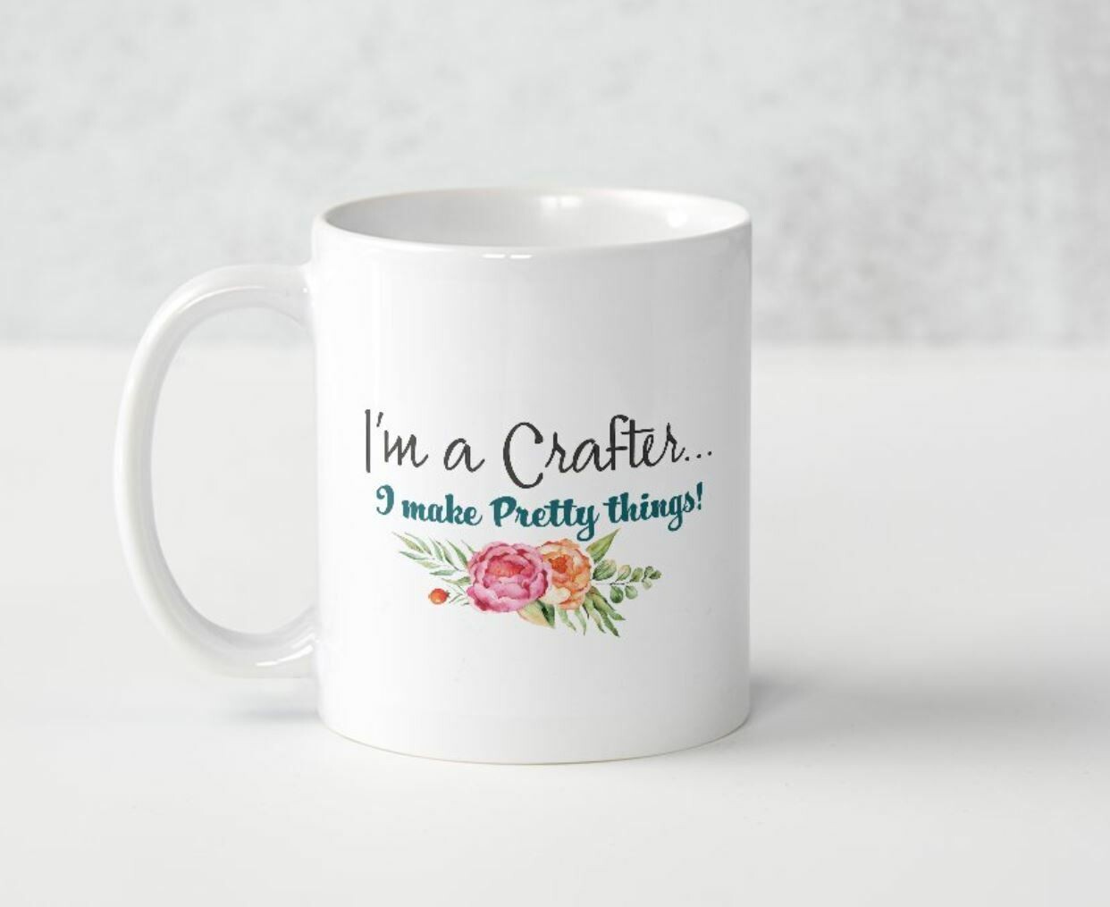 Little Craft Shop Crafter&#39;s Mug - &quot;I&#39;m a Crafter...&quot;