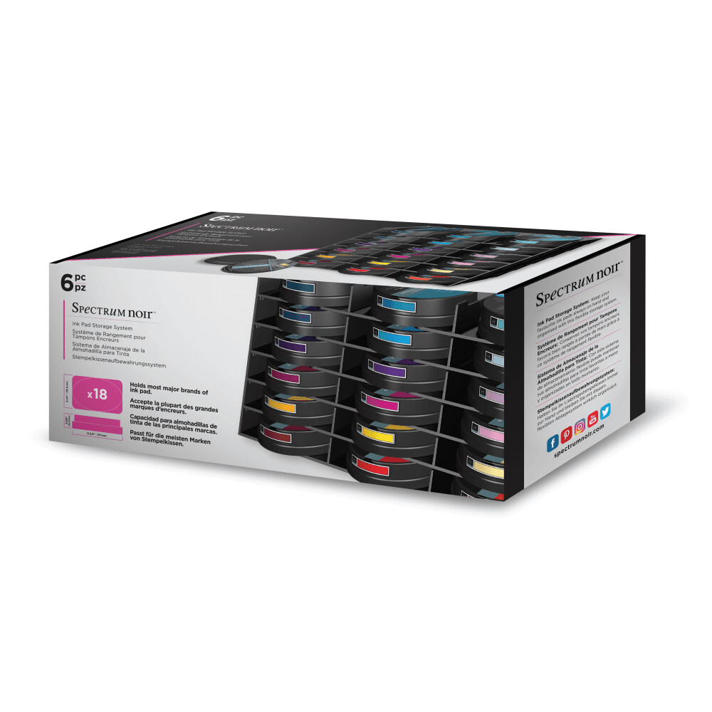 Spectrum Noir NEW Ink Pad - STORAGE TRAYS x 6