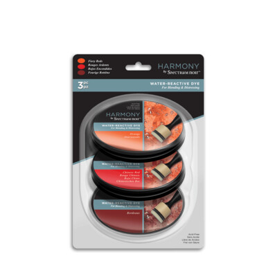 Spectrum Noir NEW Harmony Trio Ink Pads - FIERY REDS