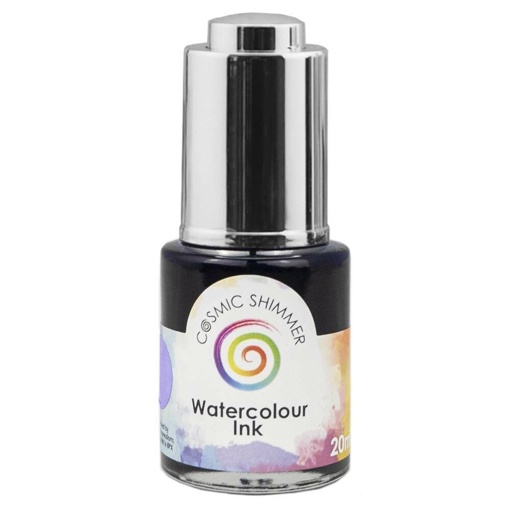 Cosmic Shimmer Watercolour Ink 20ml - GLORIOUS GRAPE