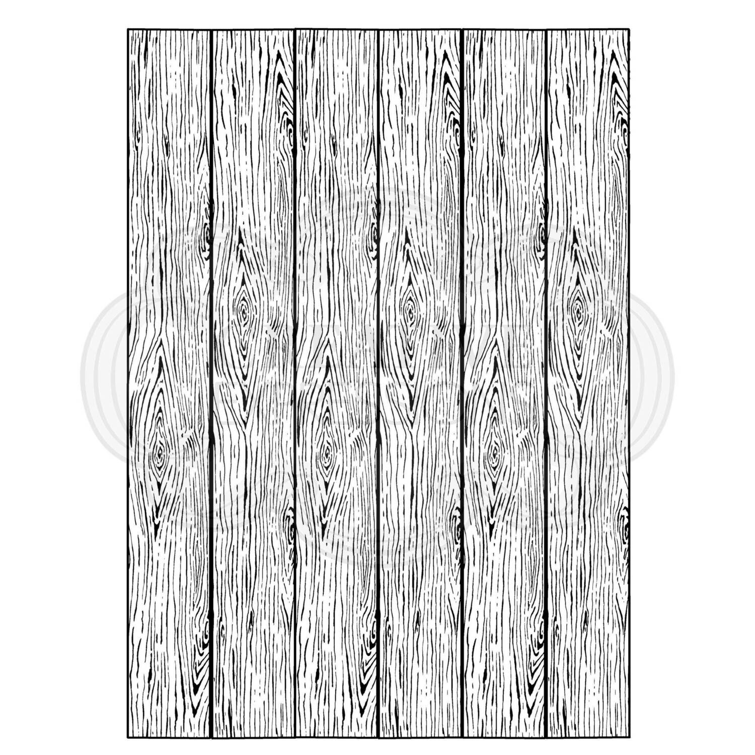 Woodware Clear Magic Stamp set - WOOD PANEL by Francoise Read