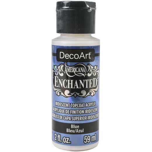 DecoArt Enchanted Acrylic Paints 2 oz - BLUE