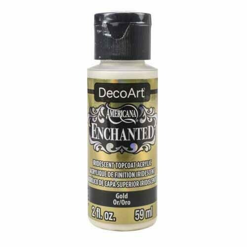 DecoArt Enchanted Acrylic Paints 2 oz - GOLD