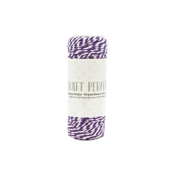 Craft Perfect Bakers Twine - AMETHYSTH PURPLE 2mm/25m