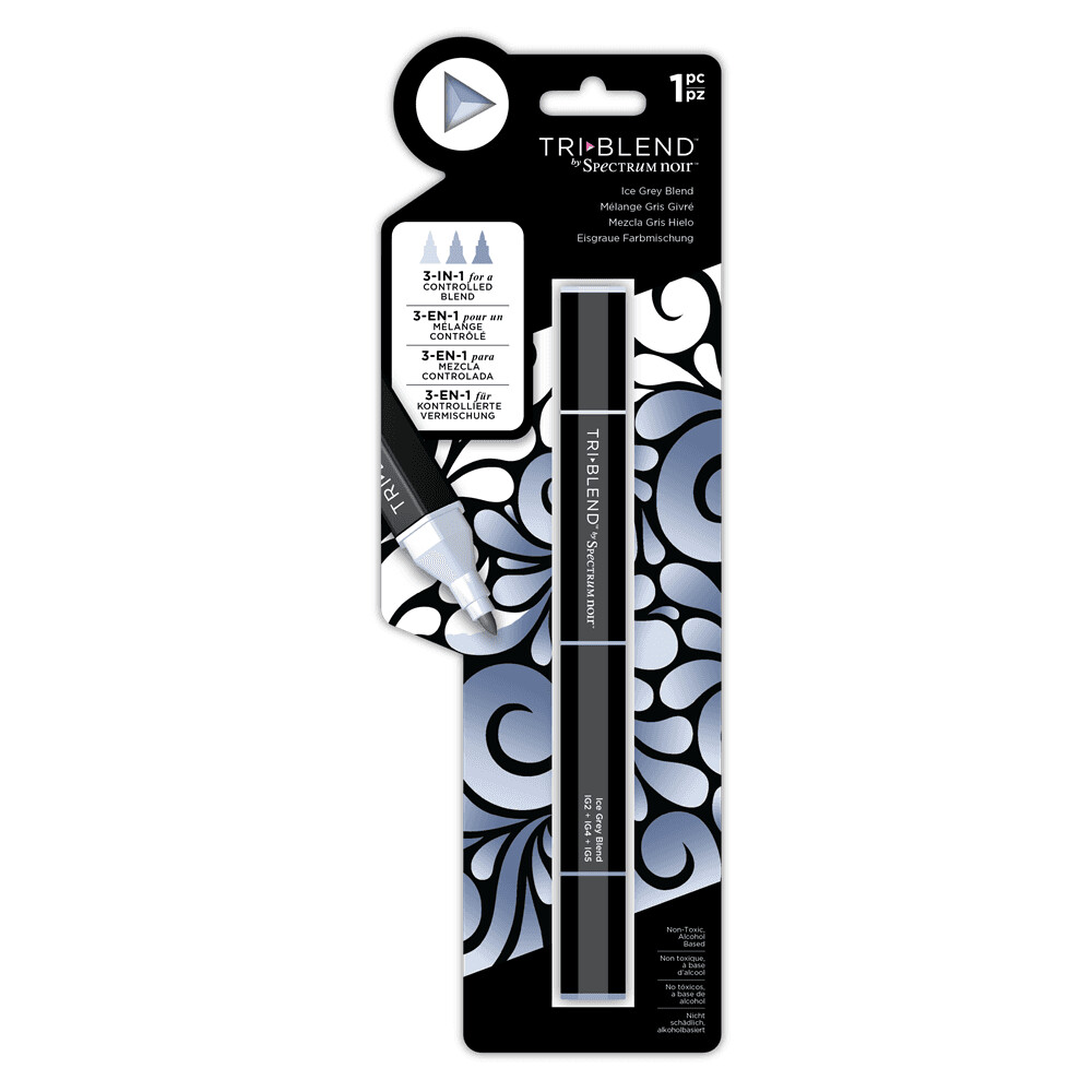 Spectrum Noir Tri Blend Pen - ICE GREY