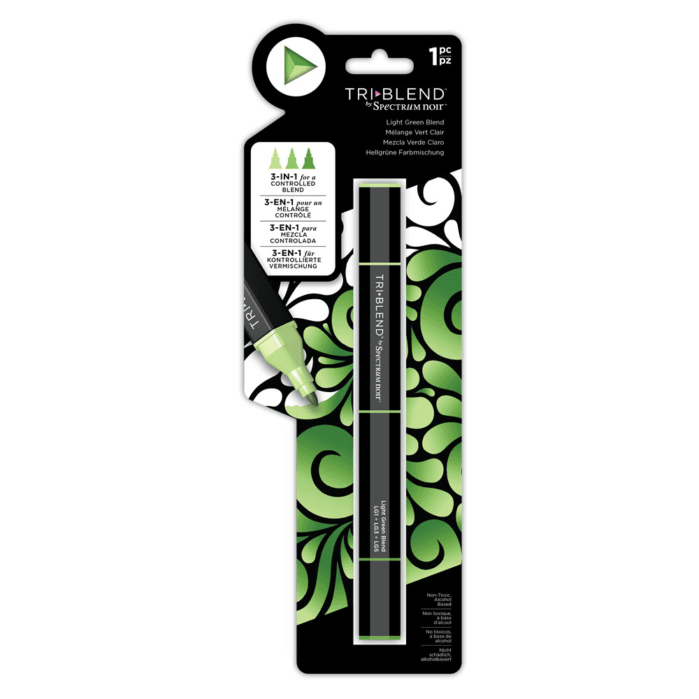Spectrum Noir Tri Blend Pen - LIGHT GREEN