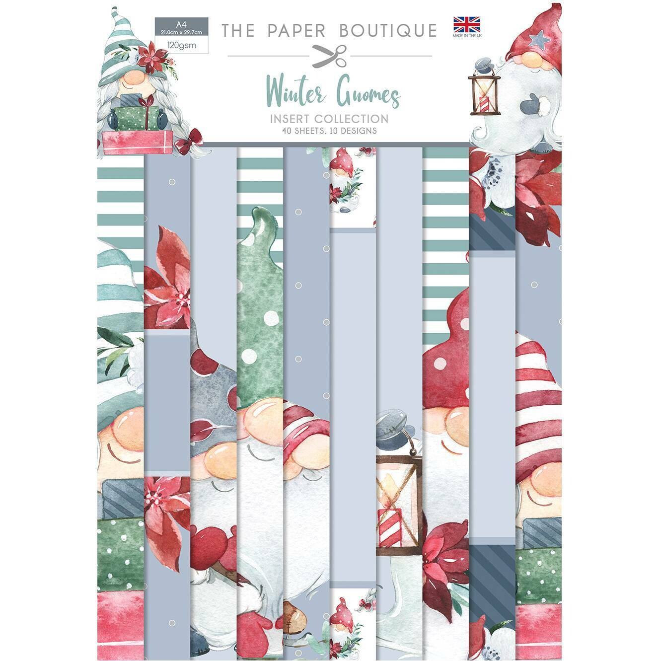 WINTER GNOMES by The Paper Boutique - A4 Inserts Collection