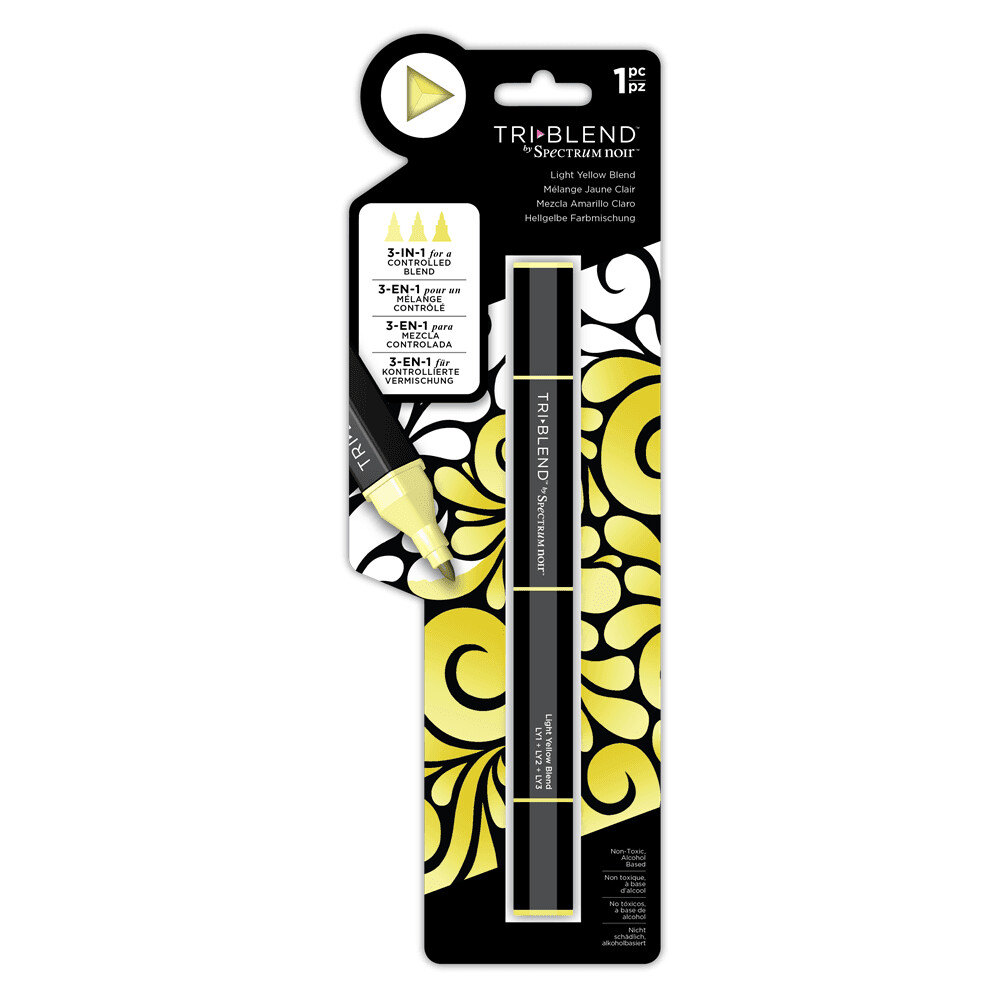 Spectrum Noir Tri Blend Pen - LIGHT YELLOW
