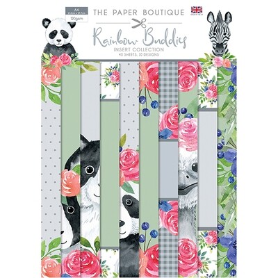 RAINBOW BUDDIES by The Paper Boutique - A4 Inserts Collection