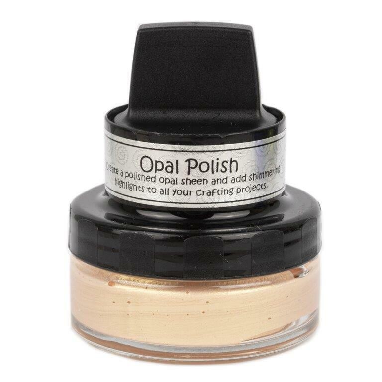 Cosmic Shimmer - Opal Polish - GUILDED APRICOT