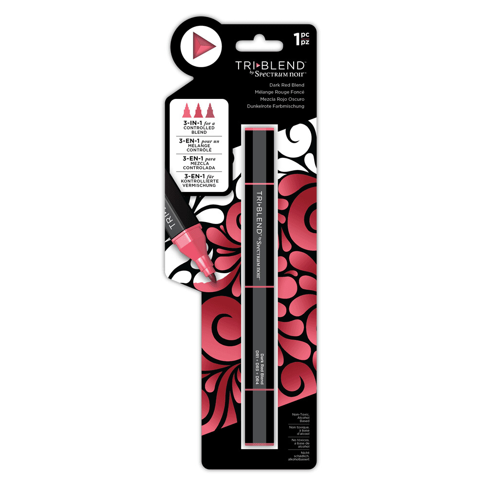 Spectrum Noir Tri Blend Pen - DARK RED