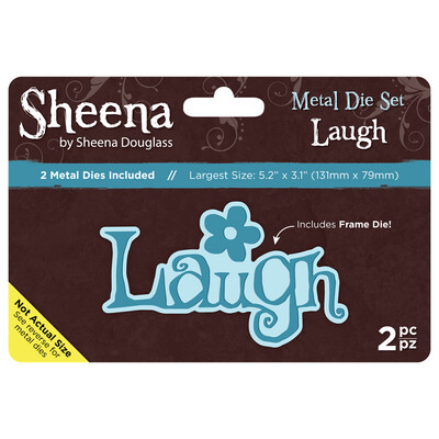 Sheena Douglass Word Dies - LAUGH