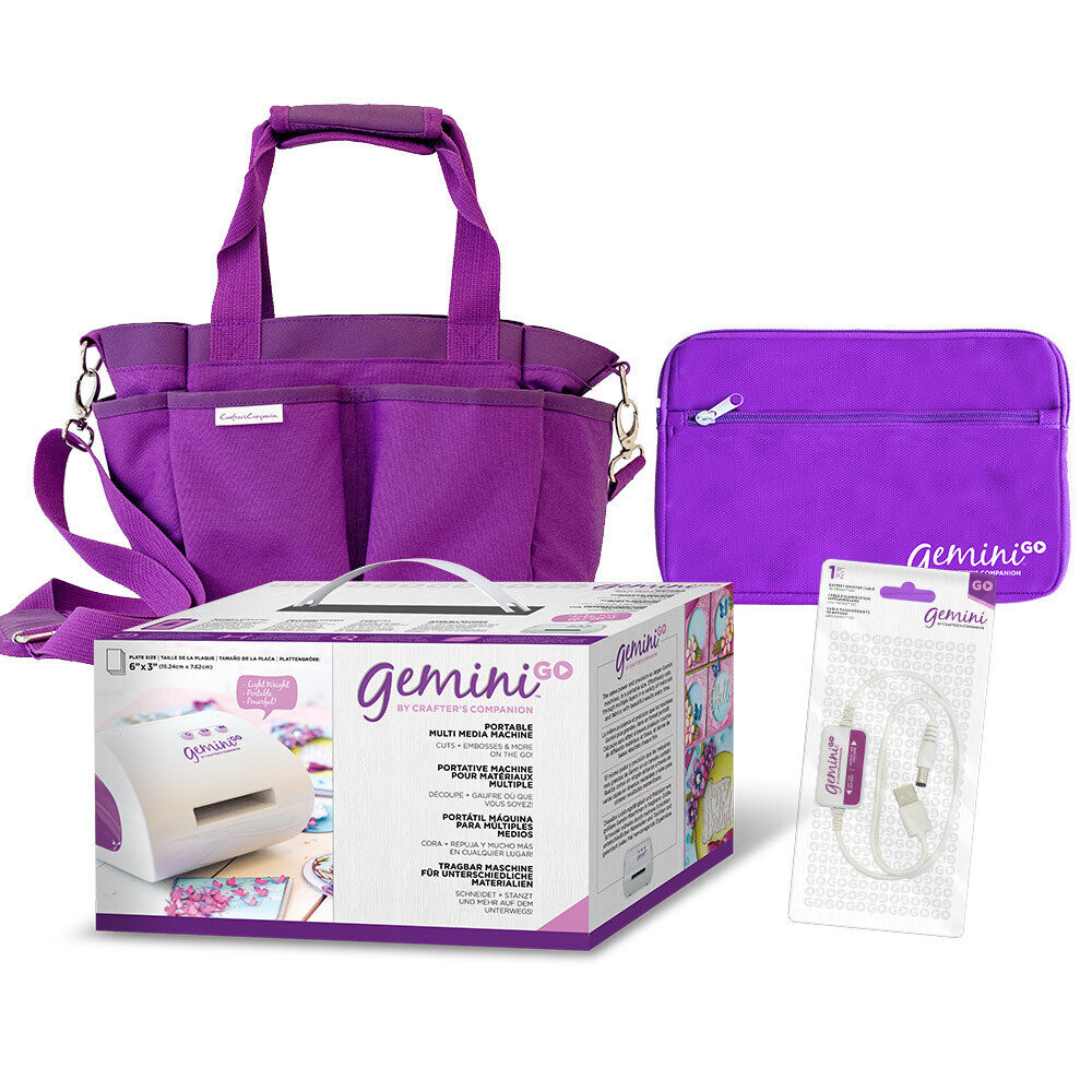 The Gemini GO TRAVEL BUNDLE by Crafter&#39;s Companion **Pre-Order**