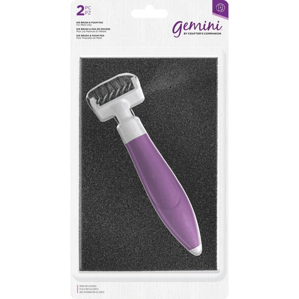 Crafter&#39;s Companion DIE BRUSH TOOL &amp; FOAM PAD