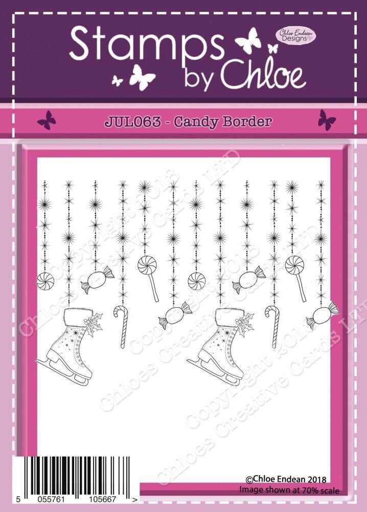 Stamps by Chloe - JUL063 CANDY BORDER