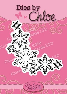 Dies by Chloe - CHCC-048 SNOWFLAKE SPRAY Die  **REDUCED**