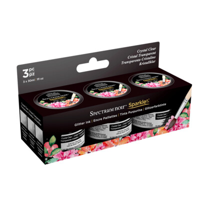 Spectrum Noir Sparkle Inks - CRYSTAL CLEAR